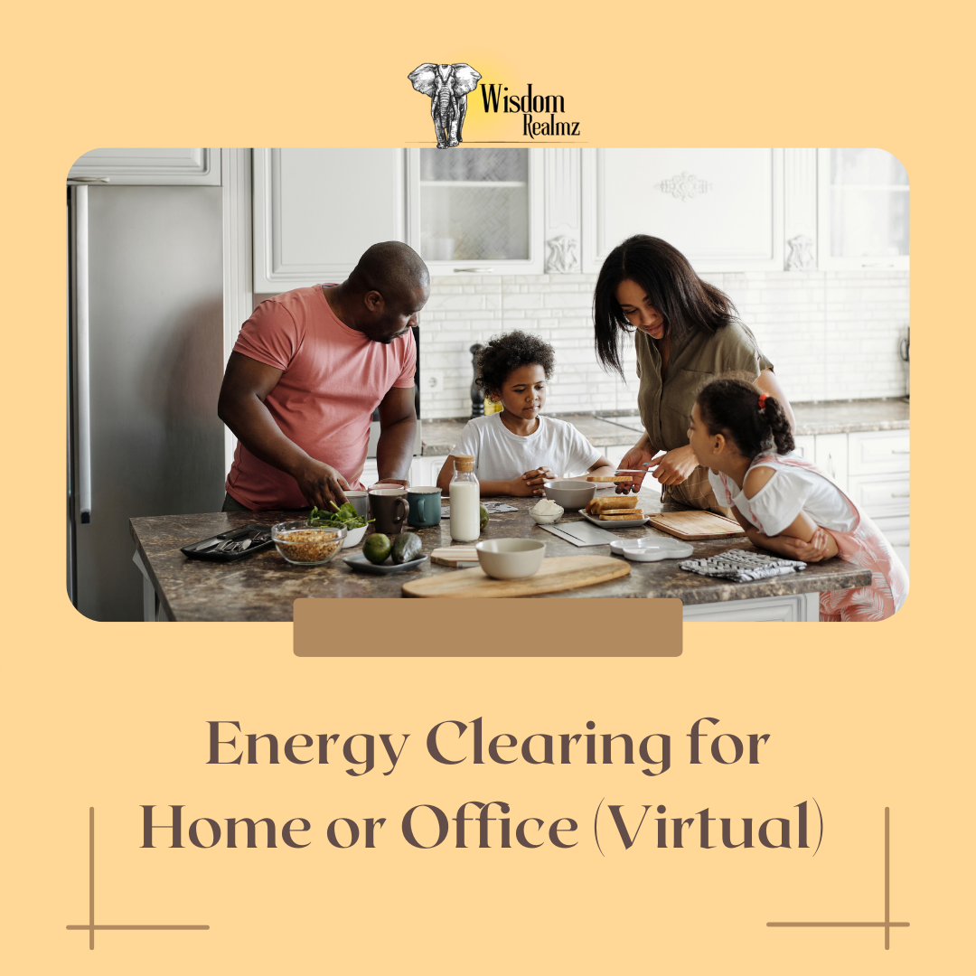 Energy Clearing Home or Office Virtual